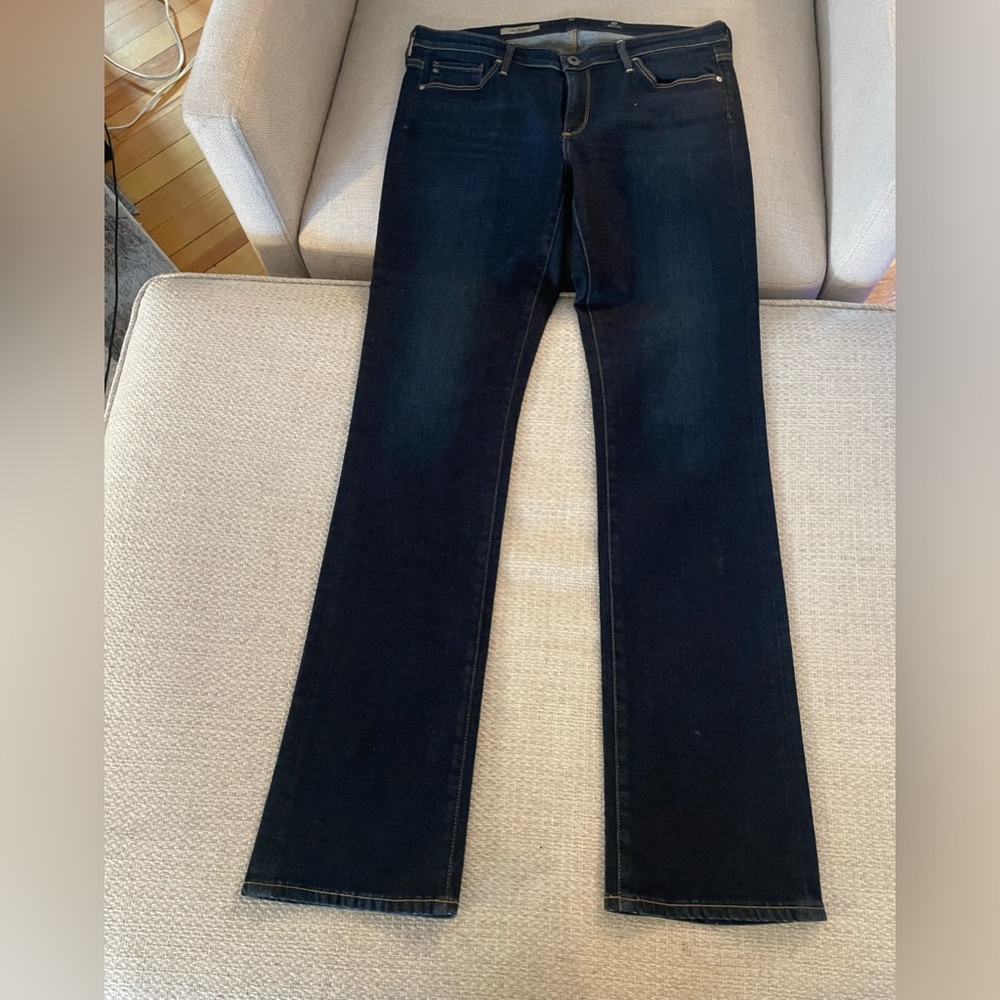 AG Women’s the Ballard slim boot denim, size 30R